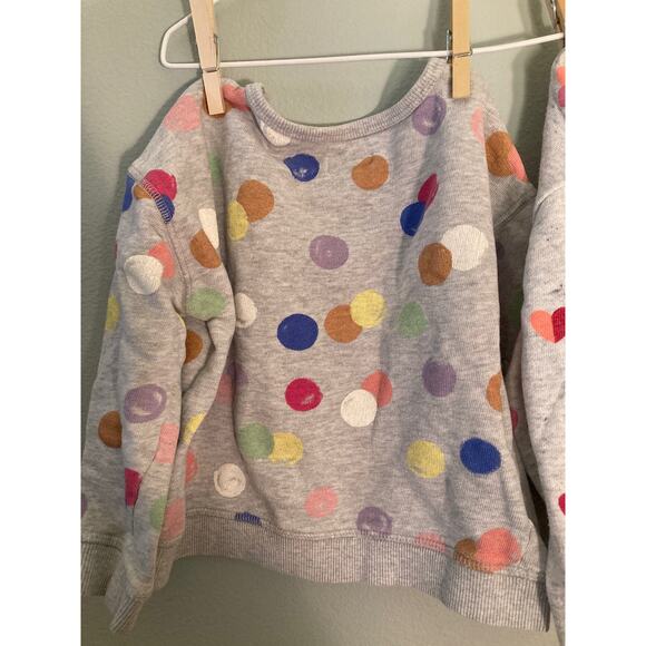 Gymboree 2 Sweatshirts & Uniqlo Fleece-Lined Pants Lot ~ Sz 3 ~ Cool Beach Days - Picture 3 of 8